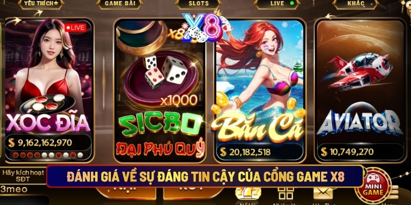 Đánh Giá Sự Đáng Tin Cậy Của Cổng Game X8