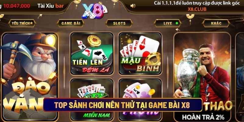 Top Sảnh Chơi Nên Thử Tại Game Bài X8